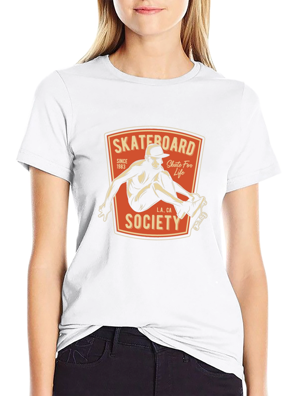 Skateboard Society Graphic Tee
