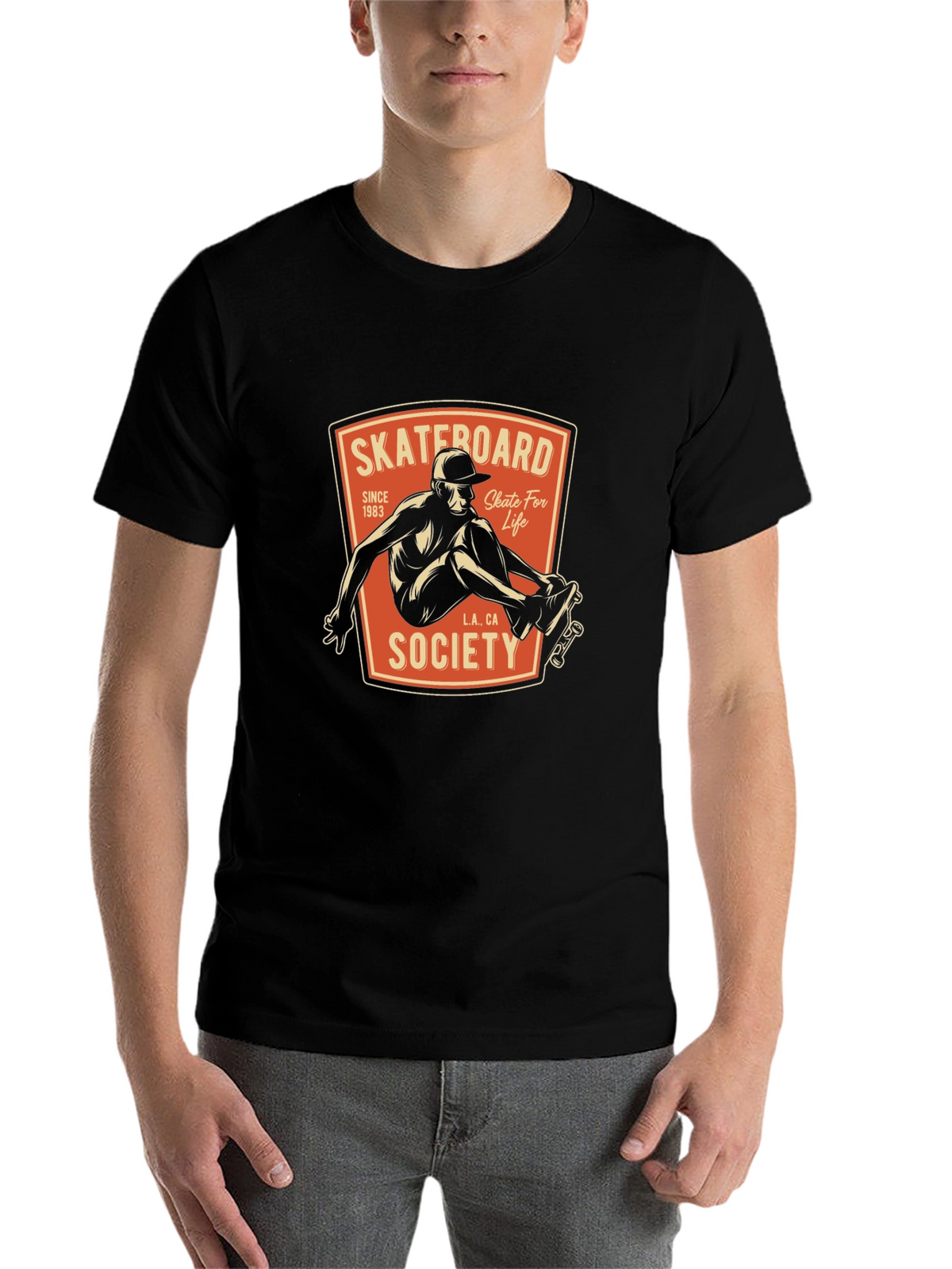 Skateboard Society Graphic Tee