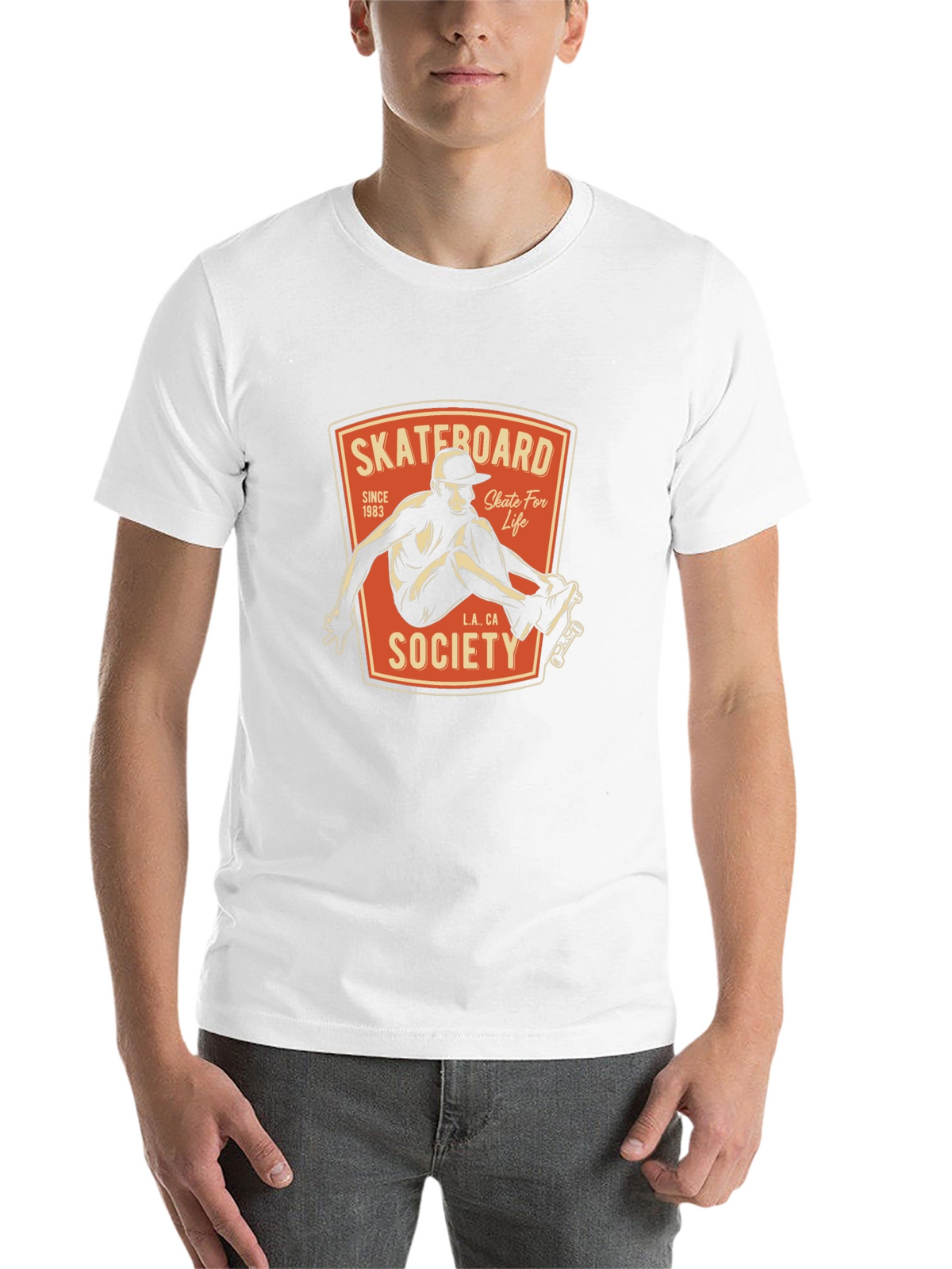 Skateboard Society Graphic Tee