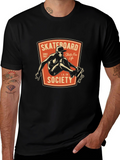 Skateboard Society Graphic Tee