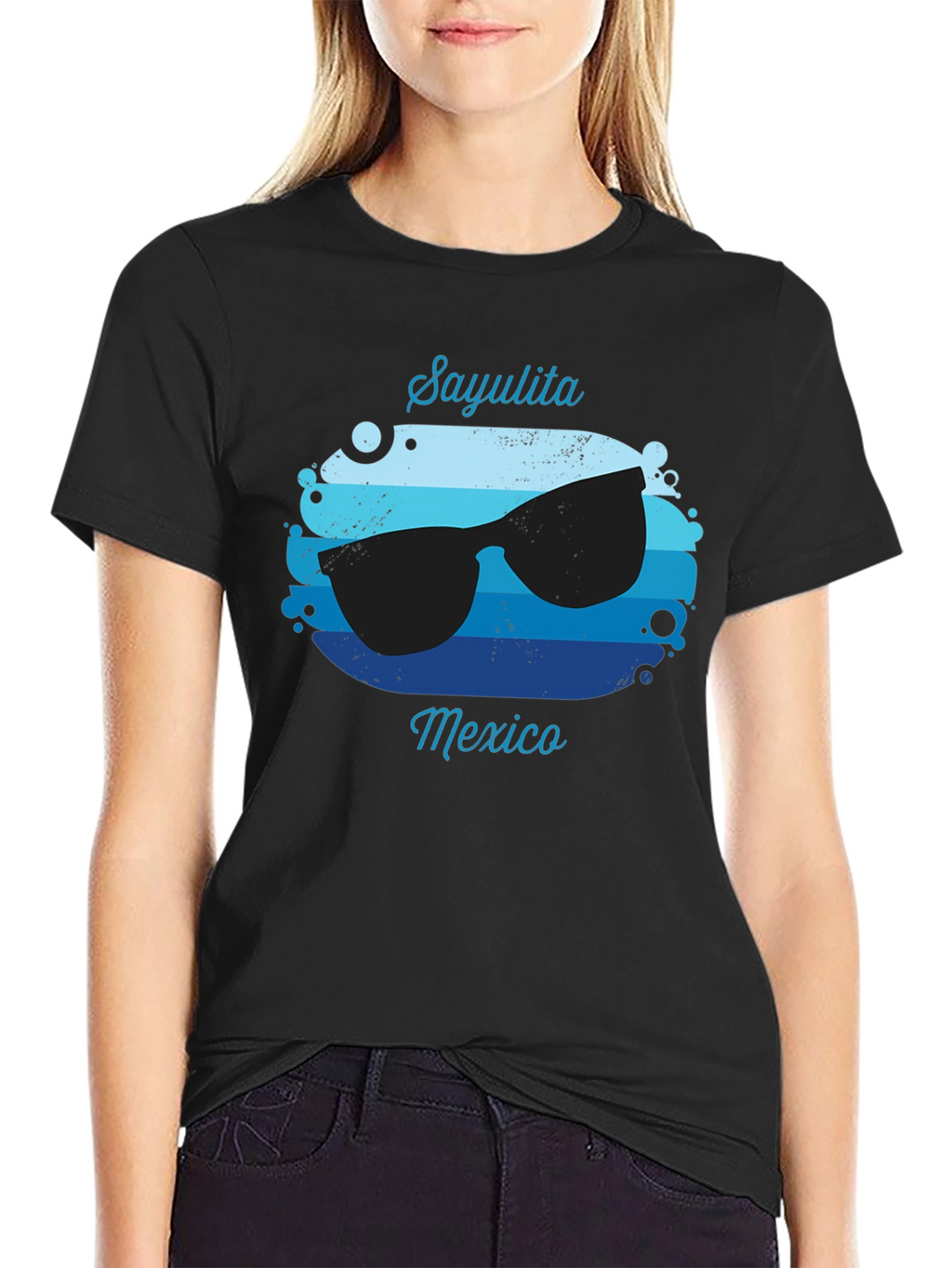 Sayulita Mexico T-Shirt Sunglasses Vacation Tee