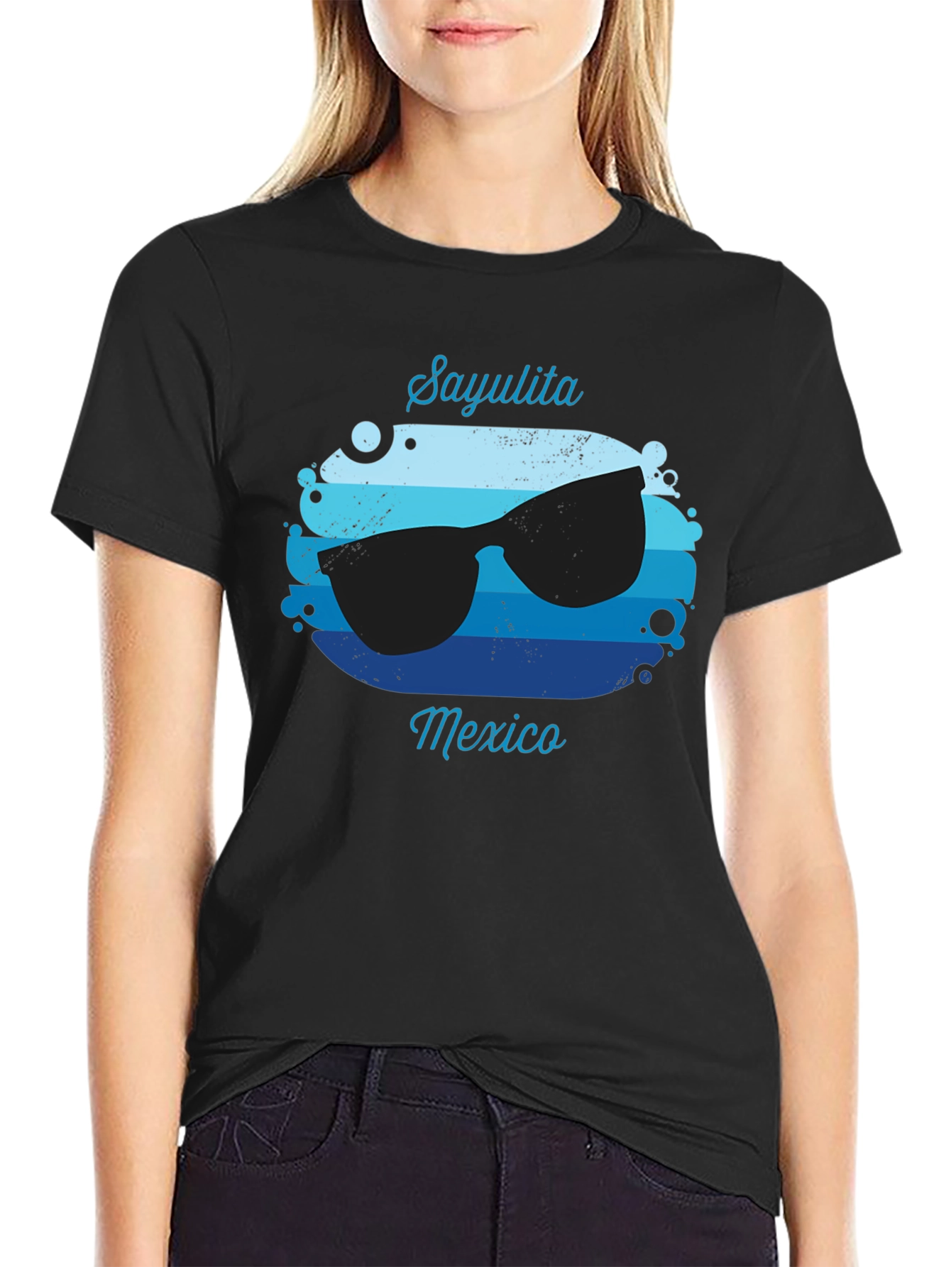 Sayulita Mexico T-Shirt Sunglasses Vacation Tee