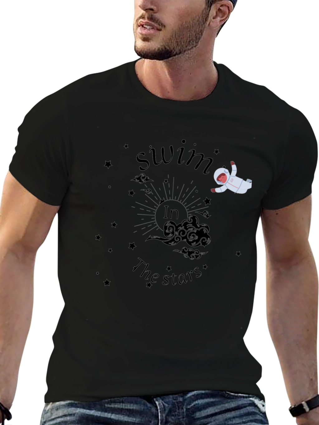 Swim In The Stars Graphic T-Shirt