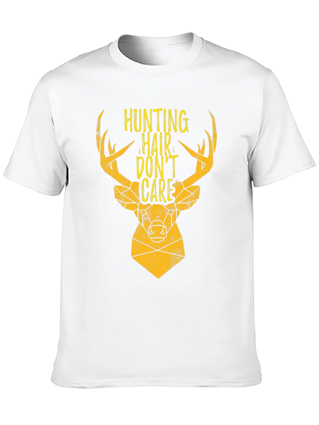 Hunting Hair Dont Care Graphic Tee - Black