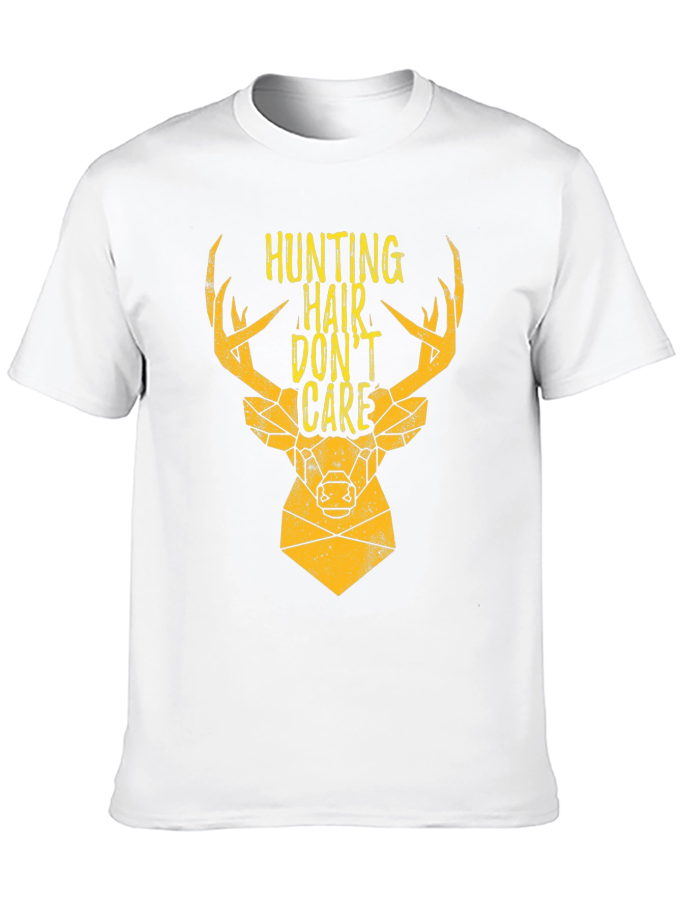 Hunting Hair Dont Care Graphic Tee - Black