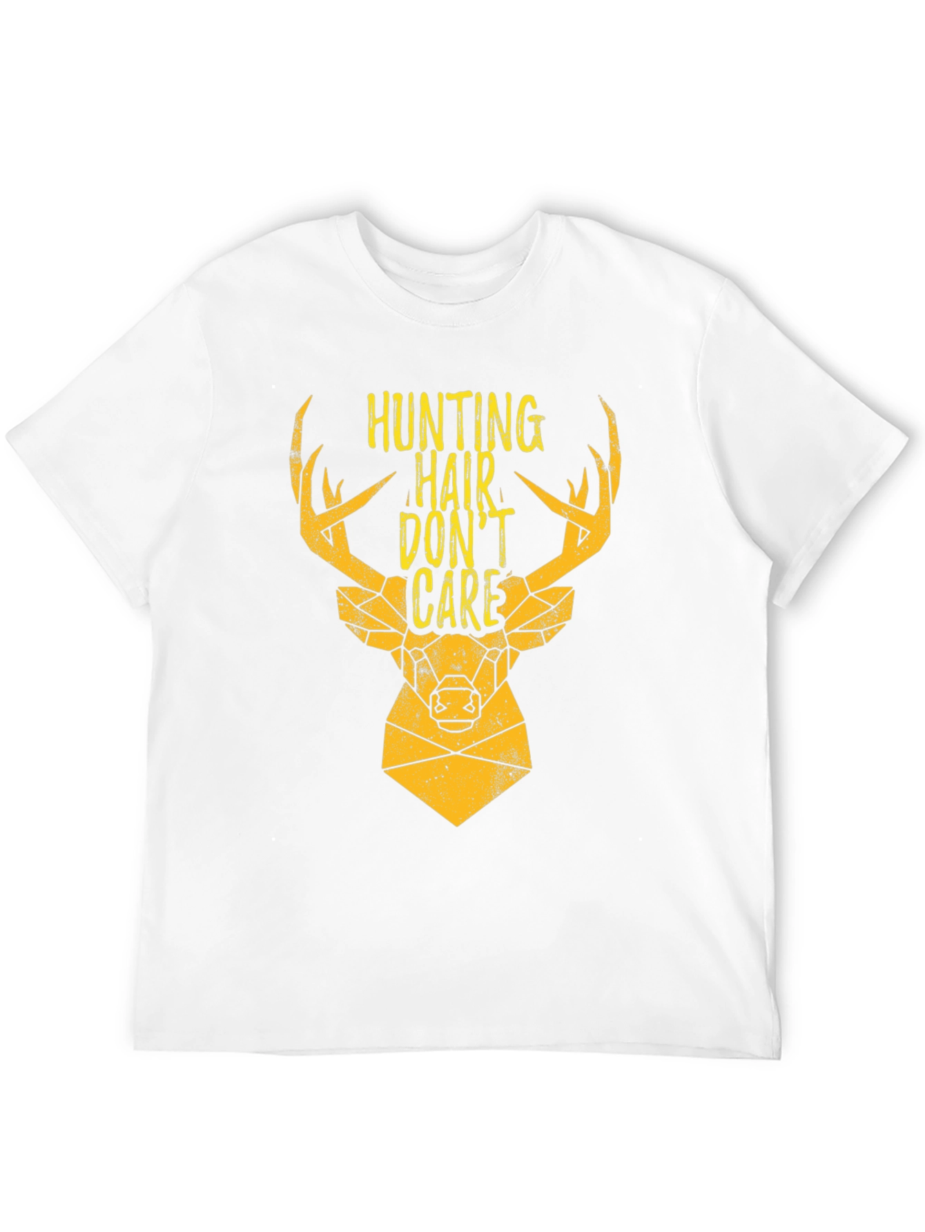 Hunting Hair Dont Care Graphic Tee - Black