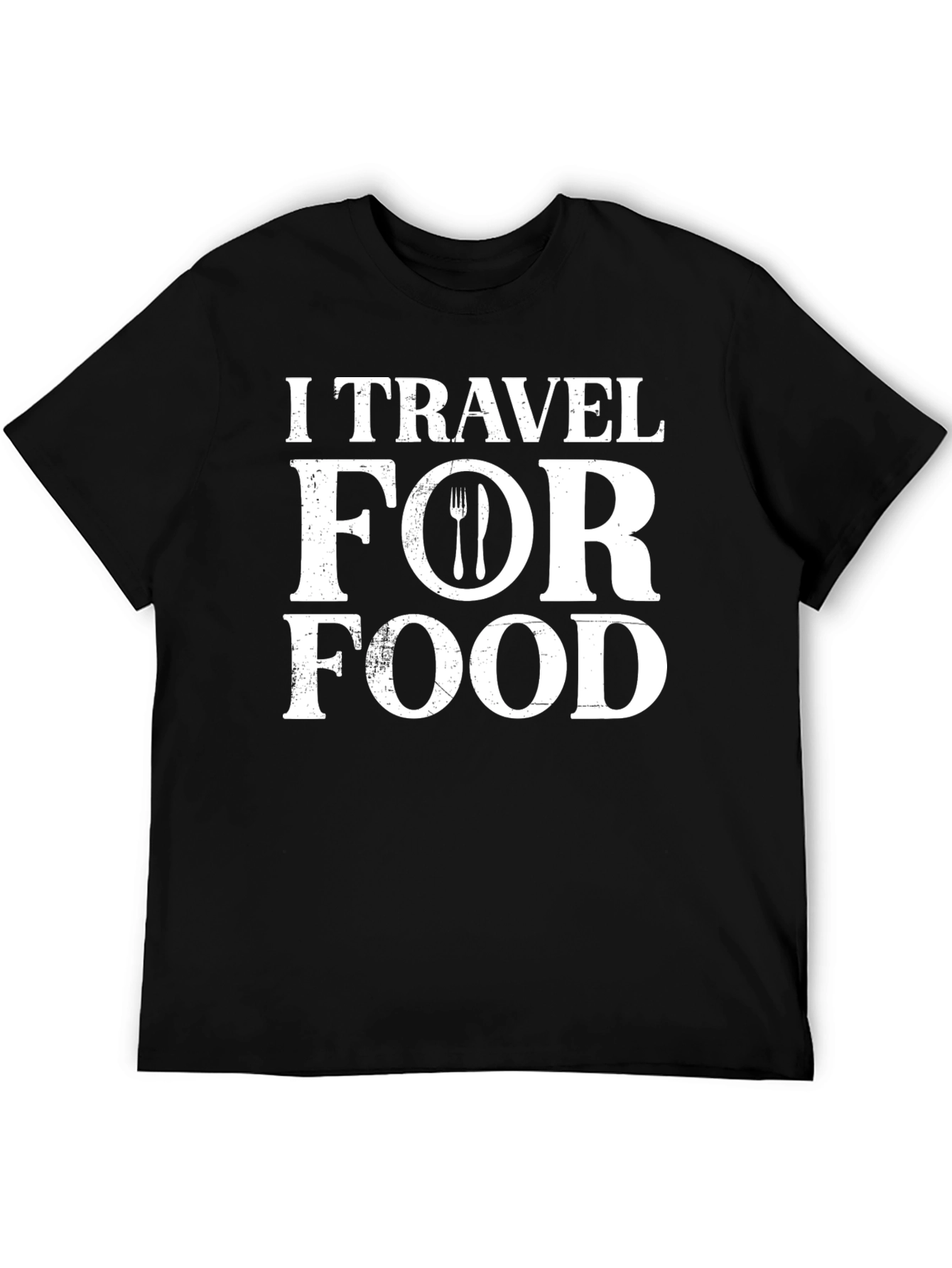 I Travel For Food Graphic T-Shirt