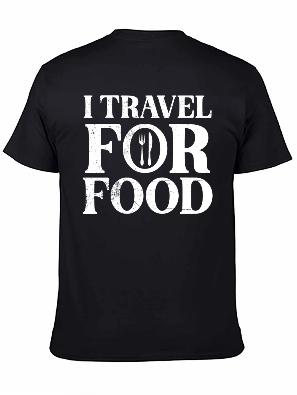 I Travel For Food Graphic T-Shirt