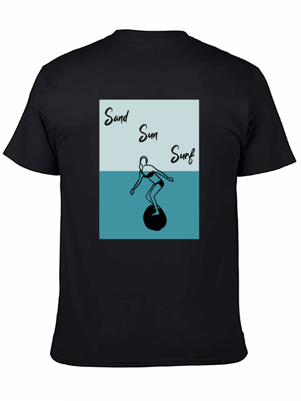Sand Sun Surf Graphic T-Shirt