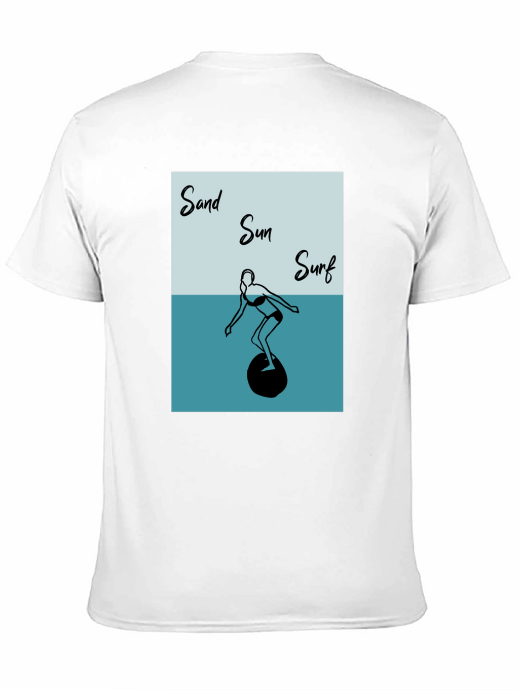 Sand Sun Surf Graphic T-Shirt