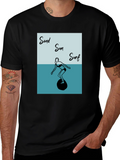 Sand Sun Surf Graphic T-Shirt