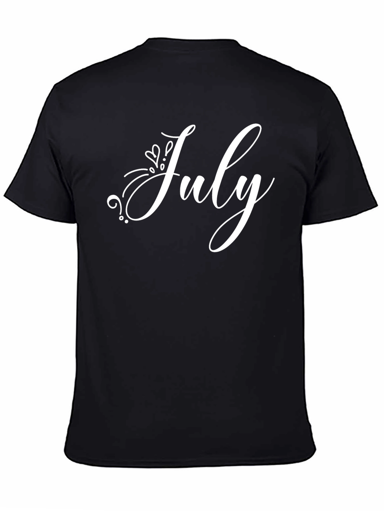 July Month T-Shirt - Trendy Birthday Tee