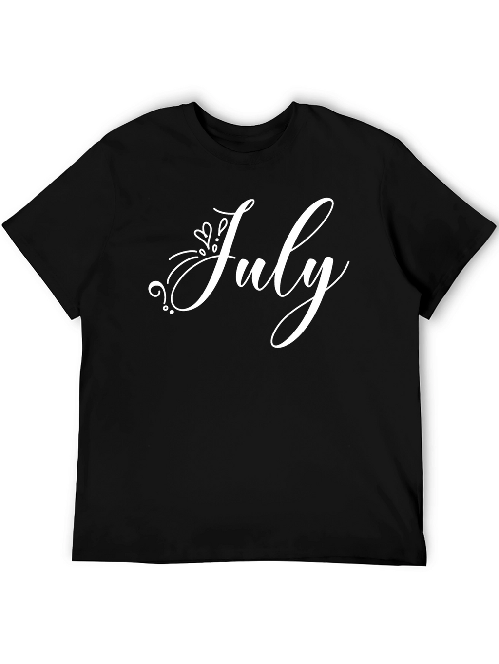 July Month T-Shirt - Trendy Birthday Tee