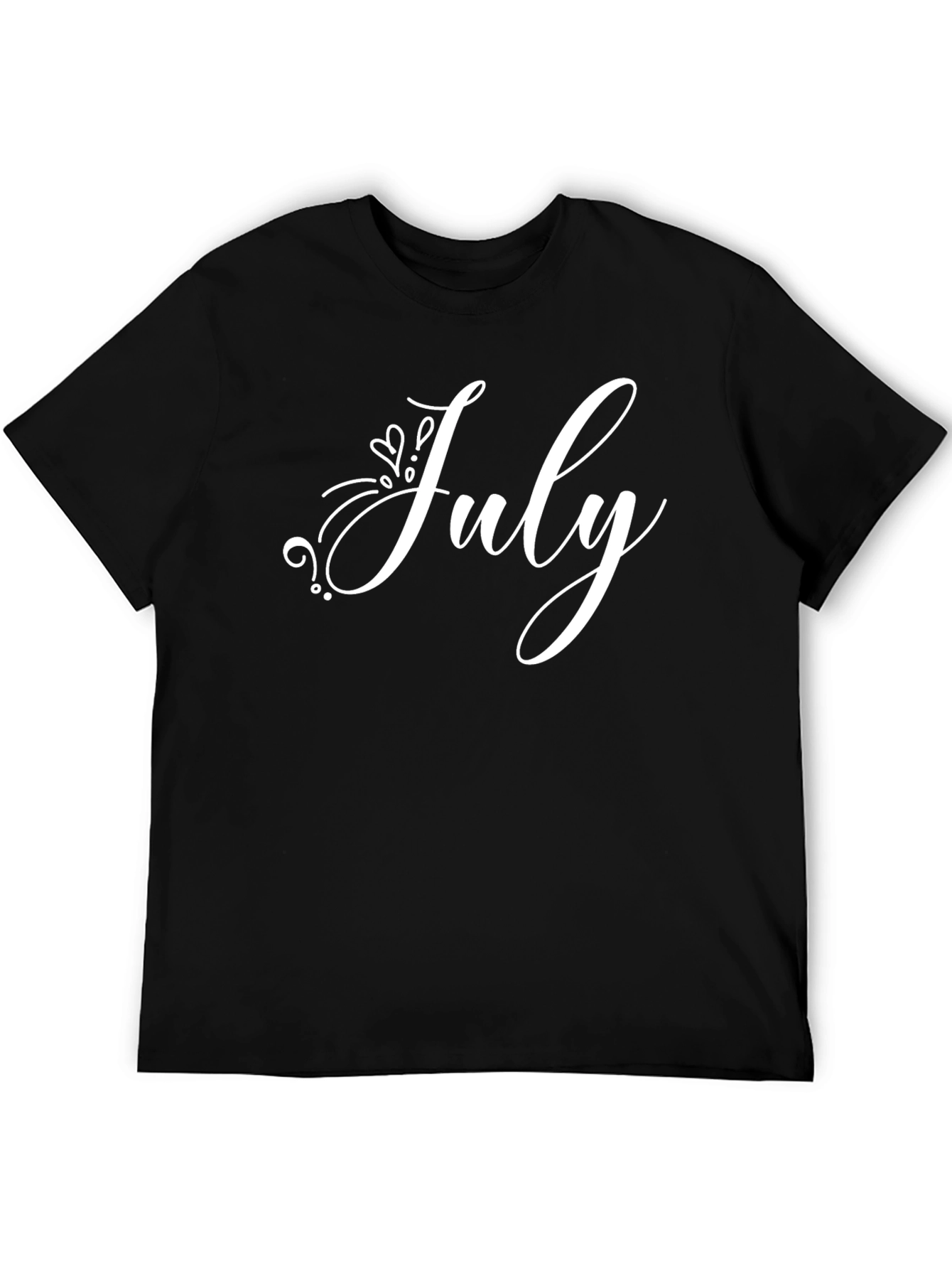 July Month T-Shirt - Trendy Birthday Tee