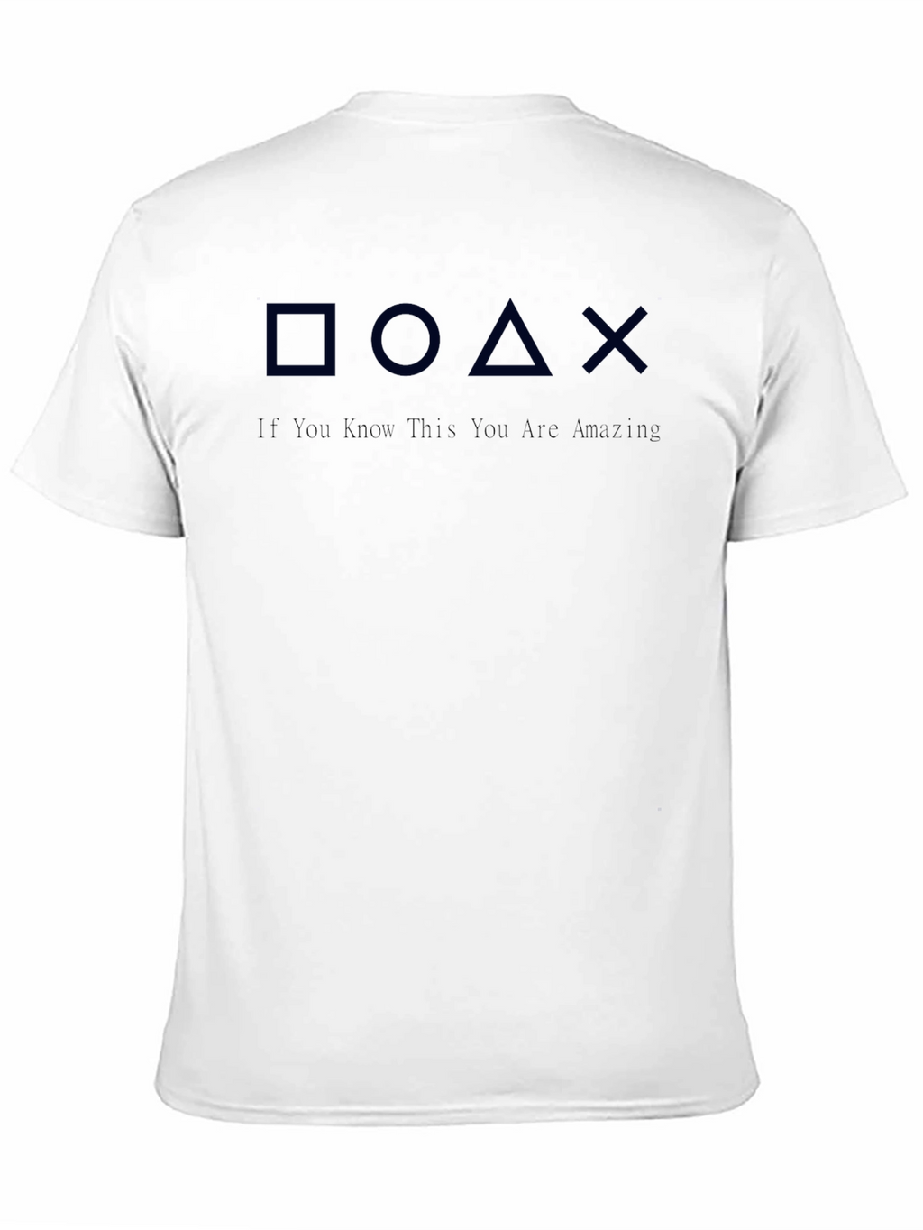 PlayStation Symbols T-Shirt - Gamer Edition
