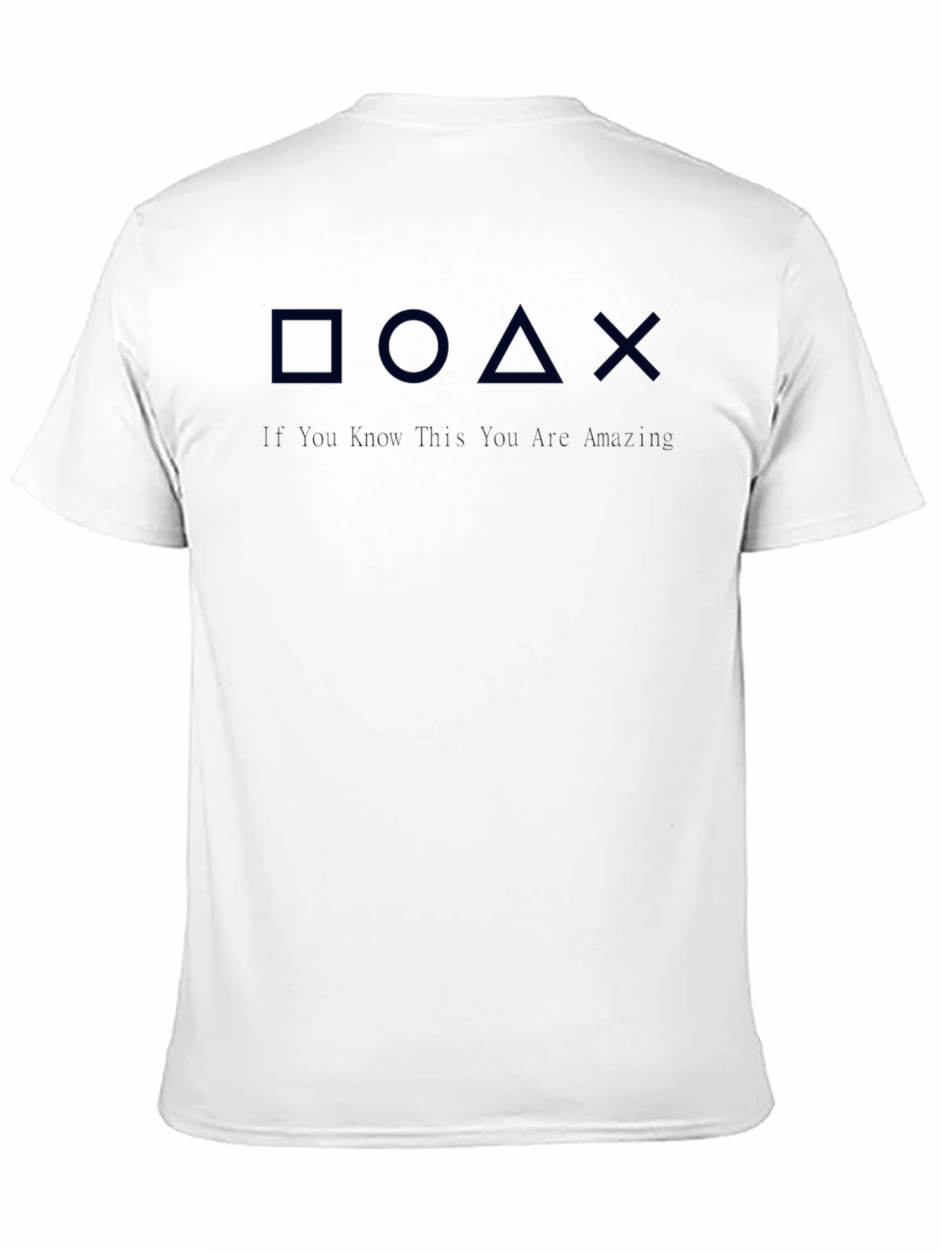 PlayStation Symbols T-Shirt - Gamer Edition