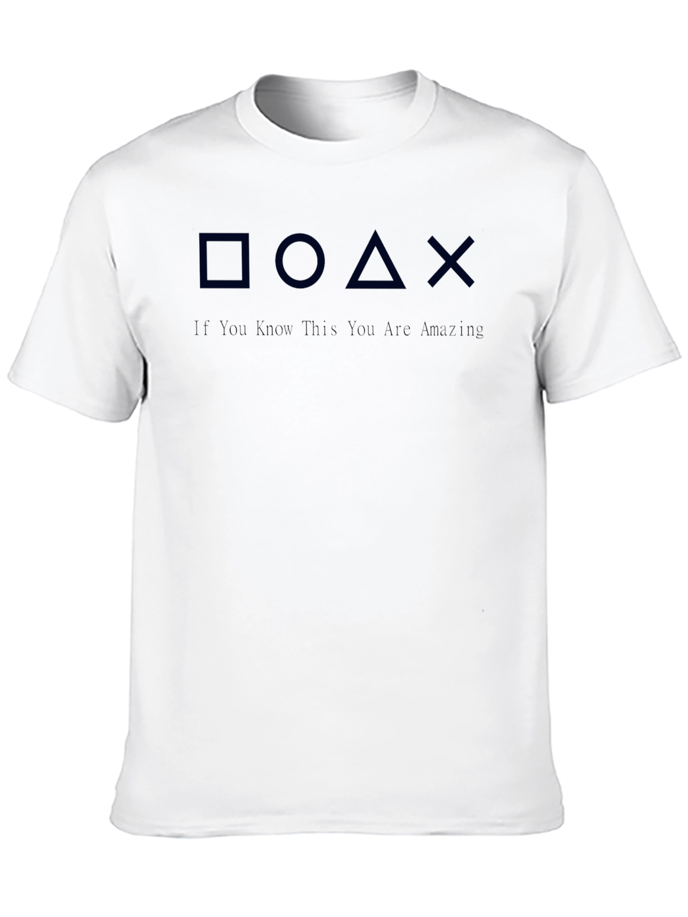 PlayStation Symbols T-Shirt - Gamer Edition