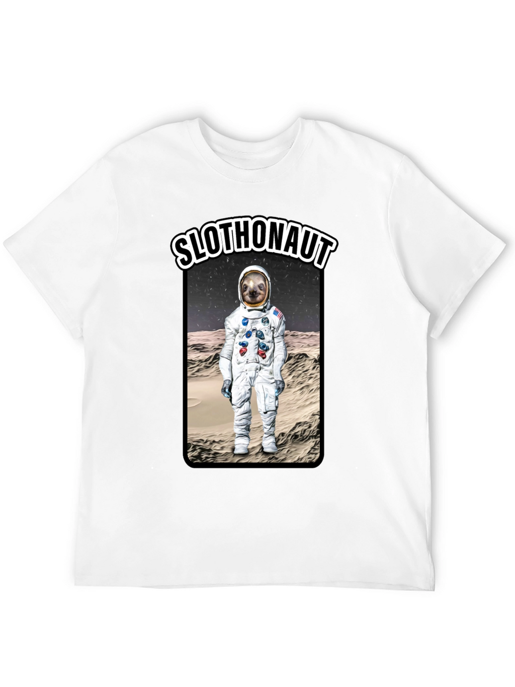Slothonaut T-Shirt - Unique Astronaut Sloth Design