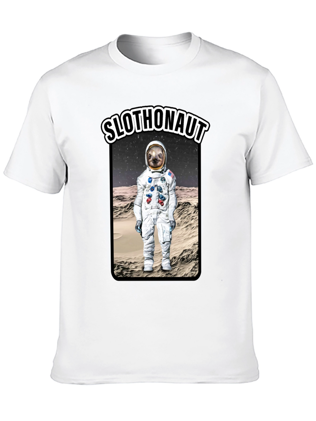 Slothonaut T-Shirt - Unique Astronaut Sloth Design