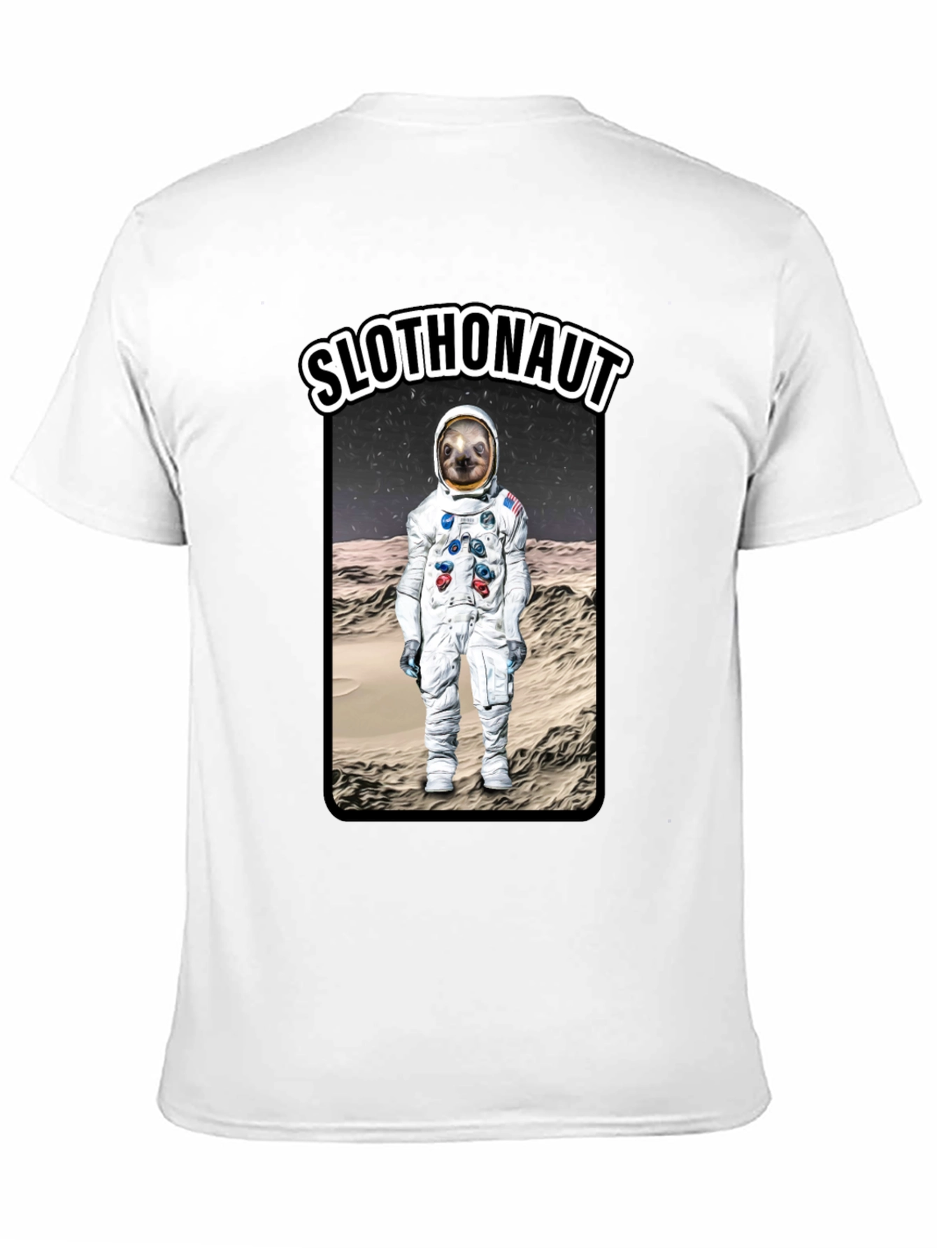 Slothonaut T-Shirt - Unique Astronaut Sloth Design