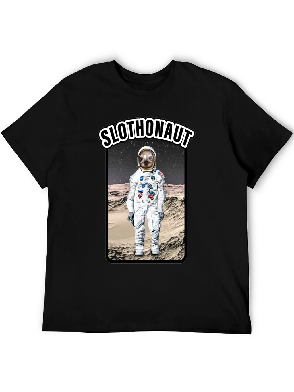 Slothonaut T-Shirt - Unique Astronaut Sloth Design