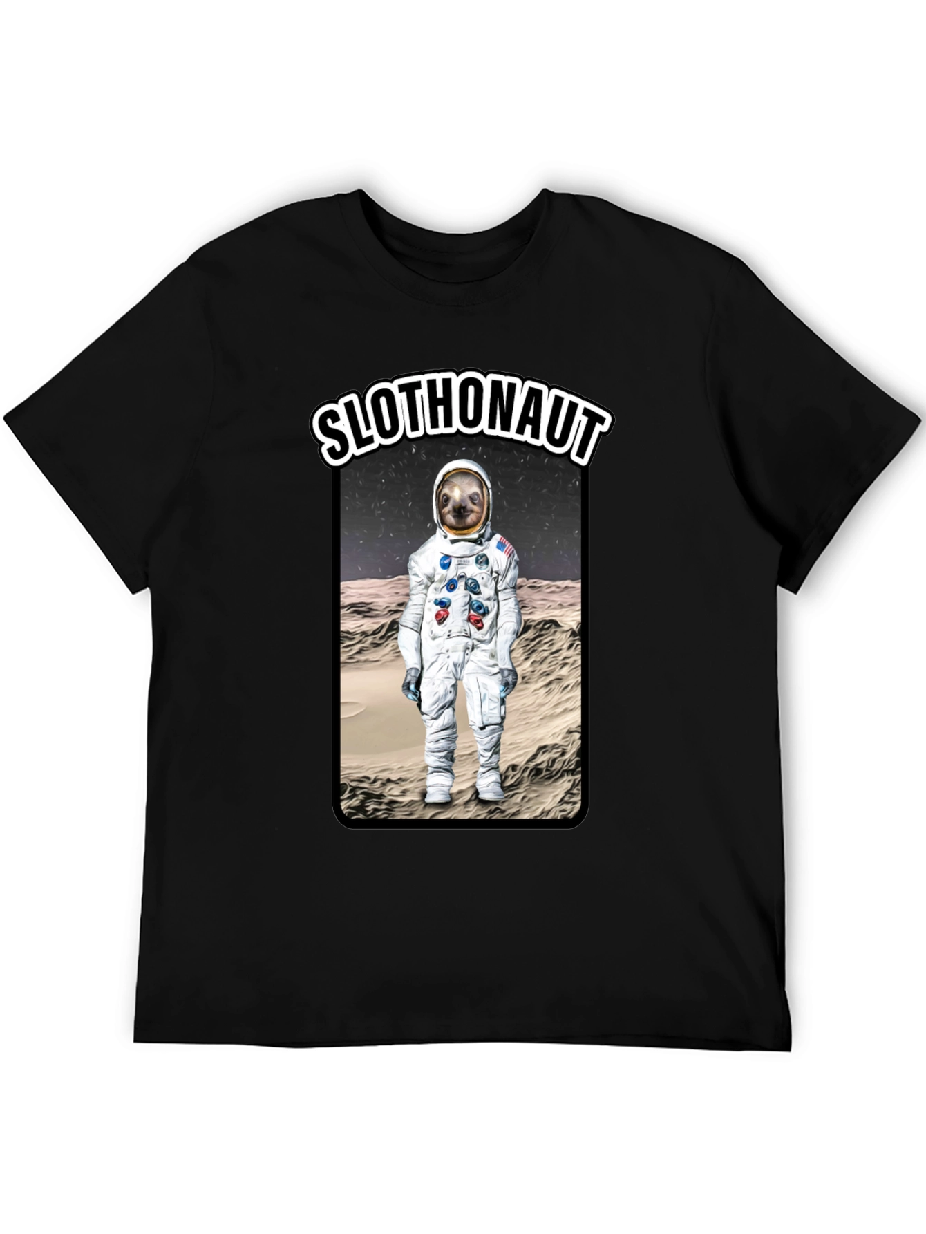 Slothonaut T-Shirt - Unique Astronaut Sloth Design