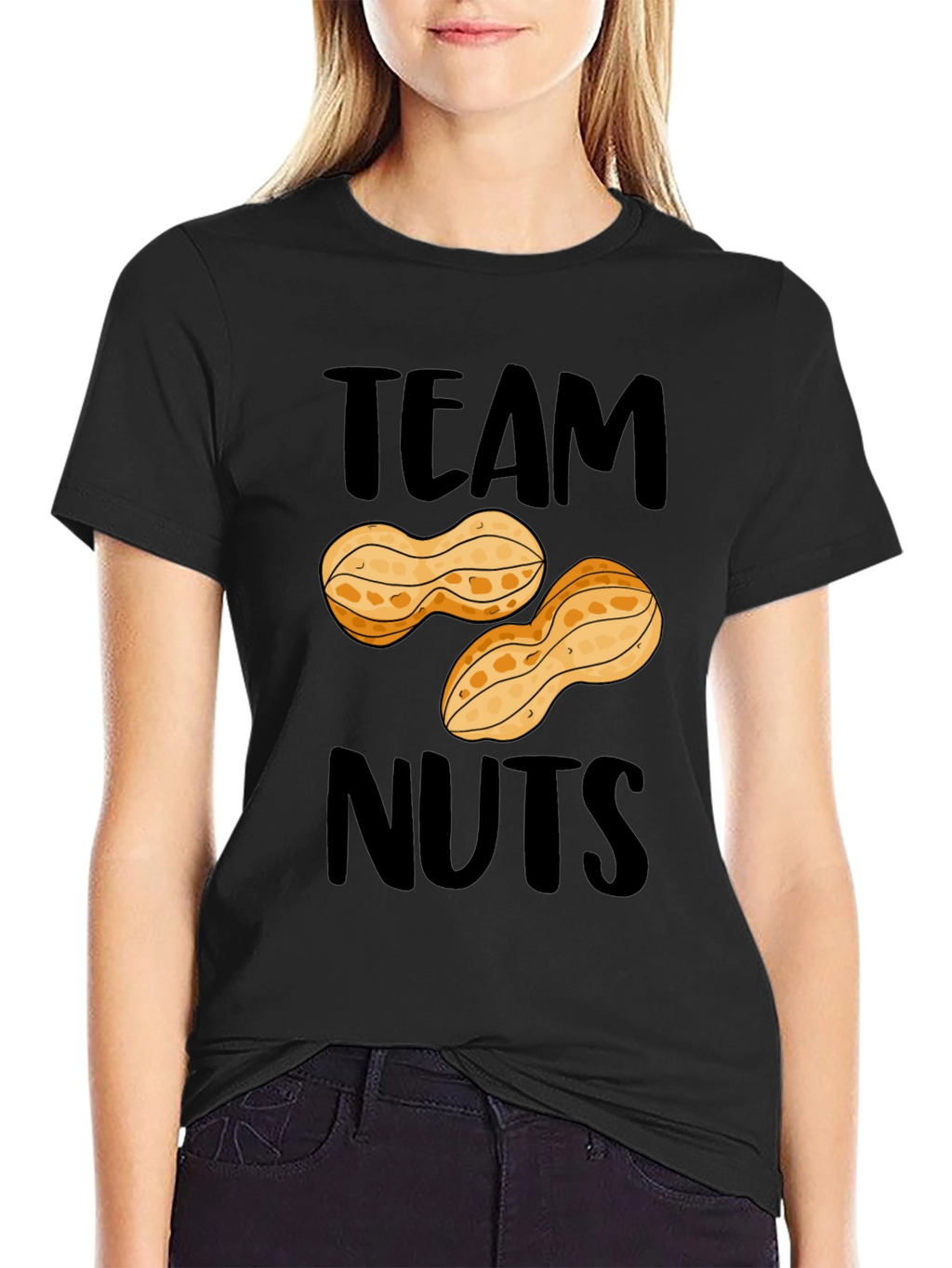 Team Nuts Funny Graphic Tee