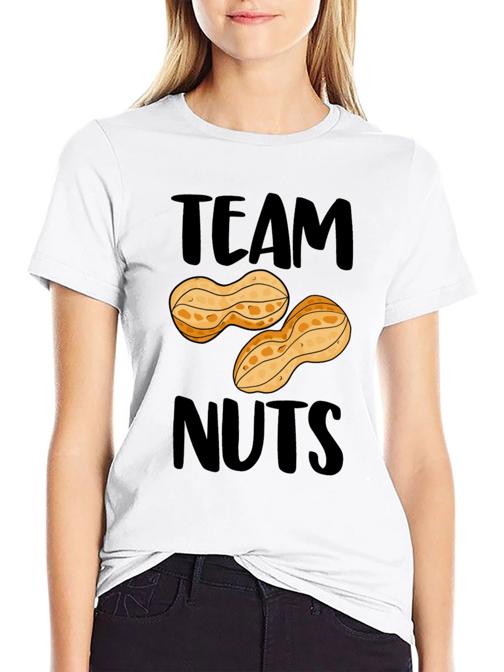 Team Nuts Funny Graphic Tee