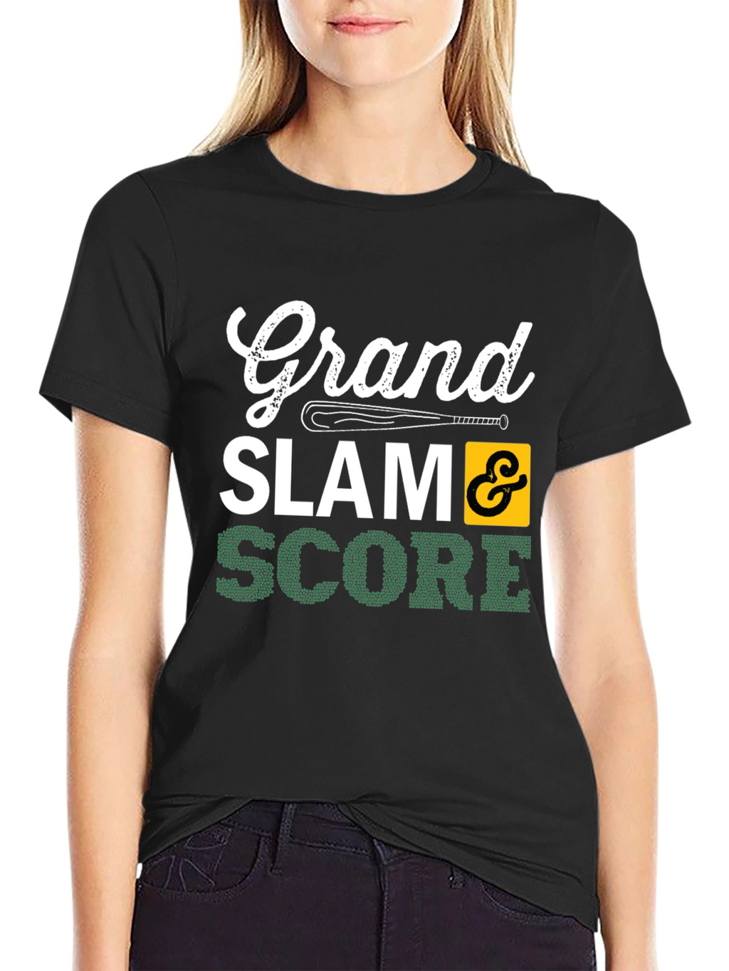 Grand Slam Score Baseball T-Shirt