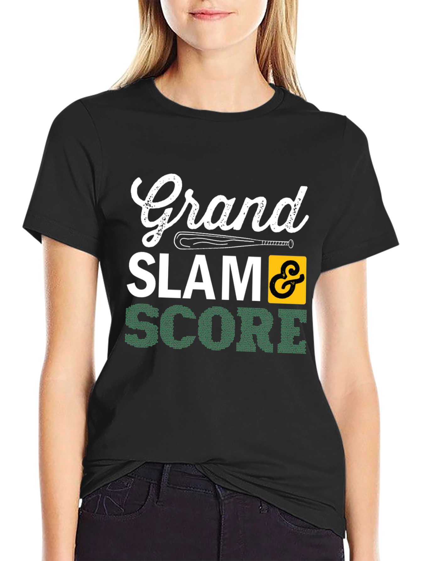 Grand Slam Score Baseball T-Shirt