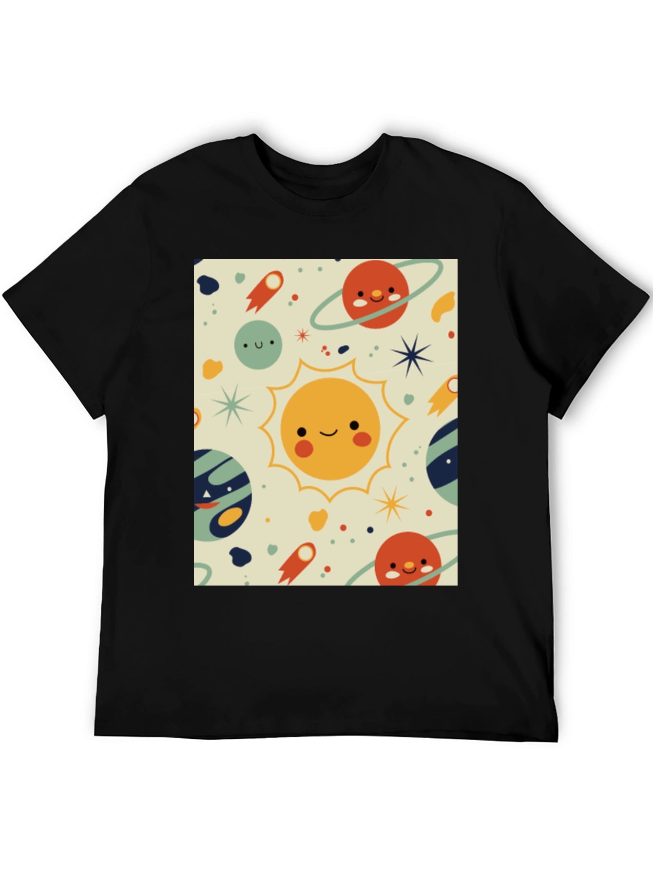 Cosmic Cutie T-Shirt - Solar System Style