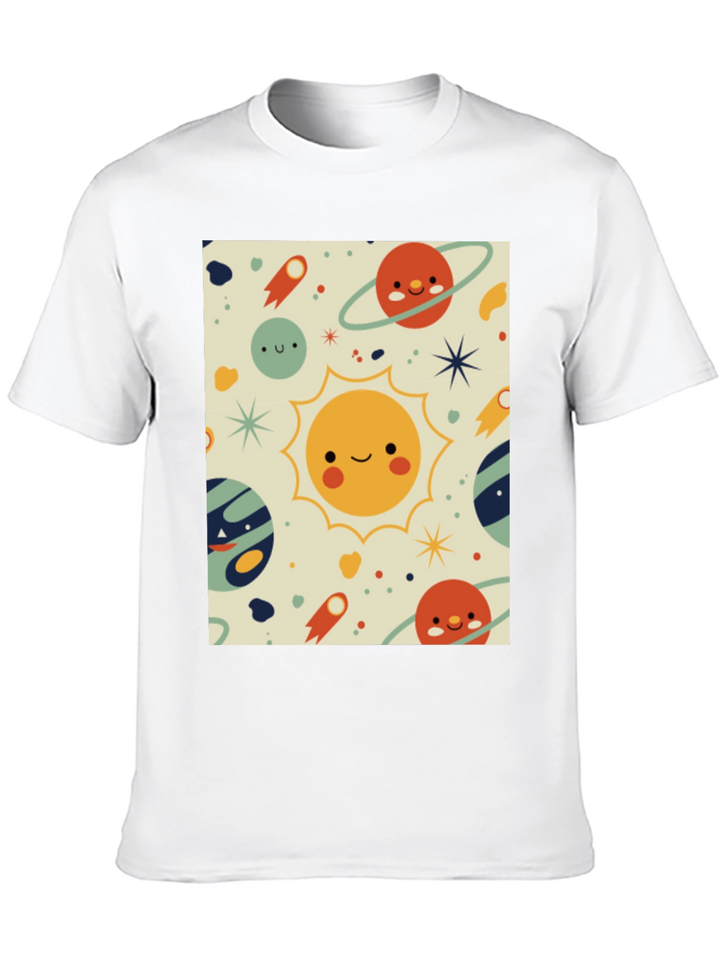 Cosmic Cutie T-Shirt - Solar System Style