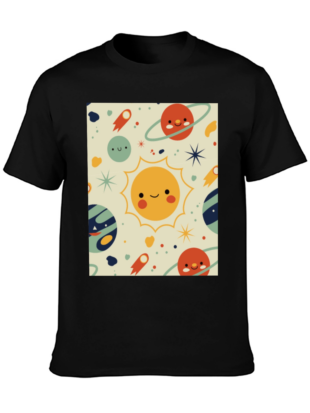 Cosmic Cutie T-Shirt - Solar System Style