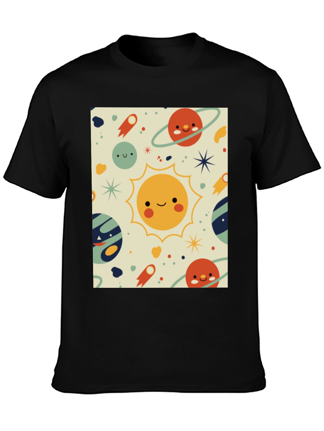 Cosmic Cutie T-Shirt - Solar System Style