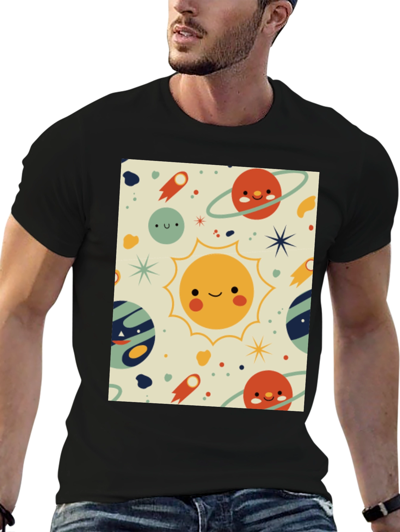 Cosmic Cutie T-Shirt - Solar System Style