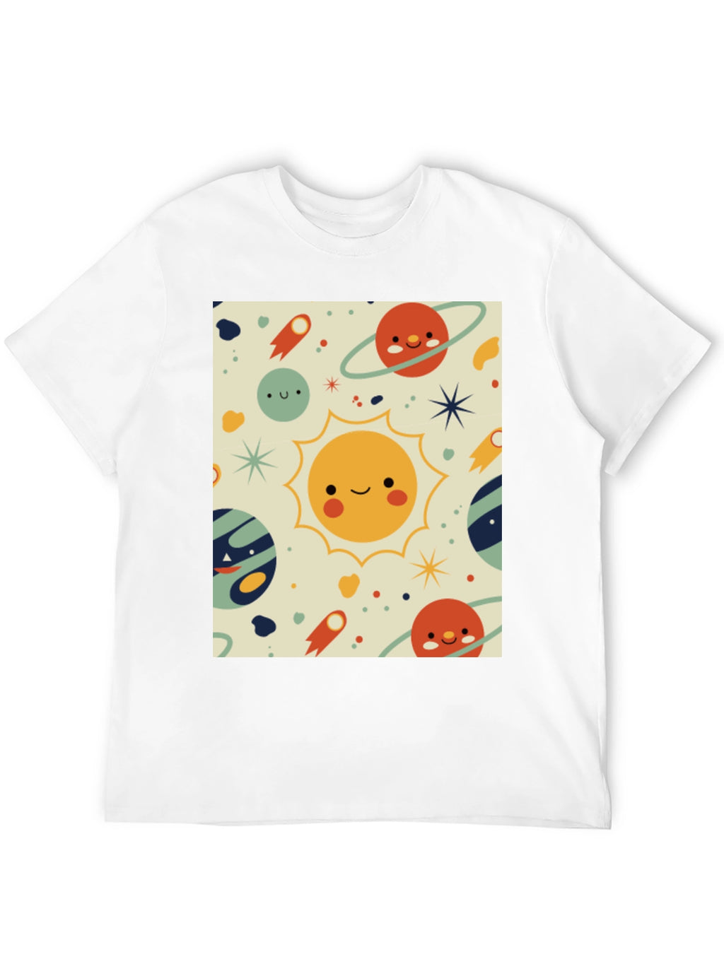 Cosmic Cutie T-Shirt - Solar System Style