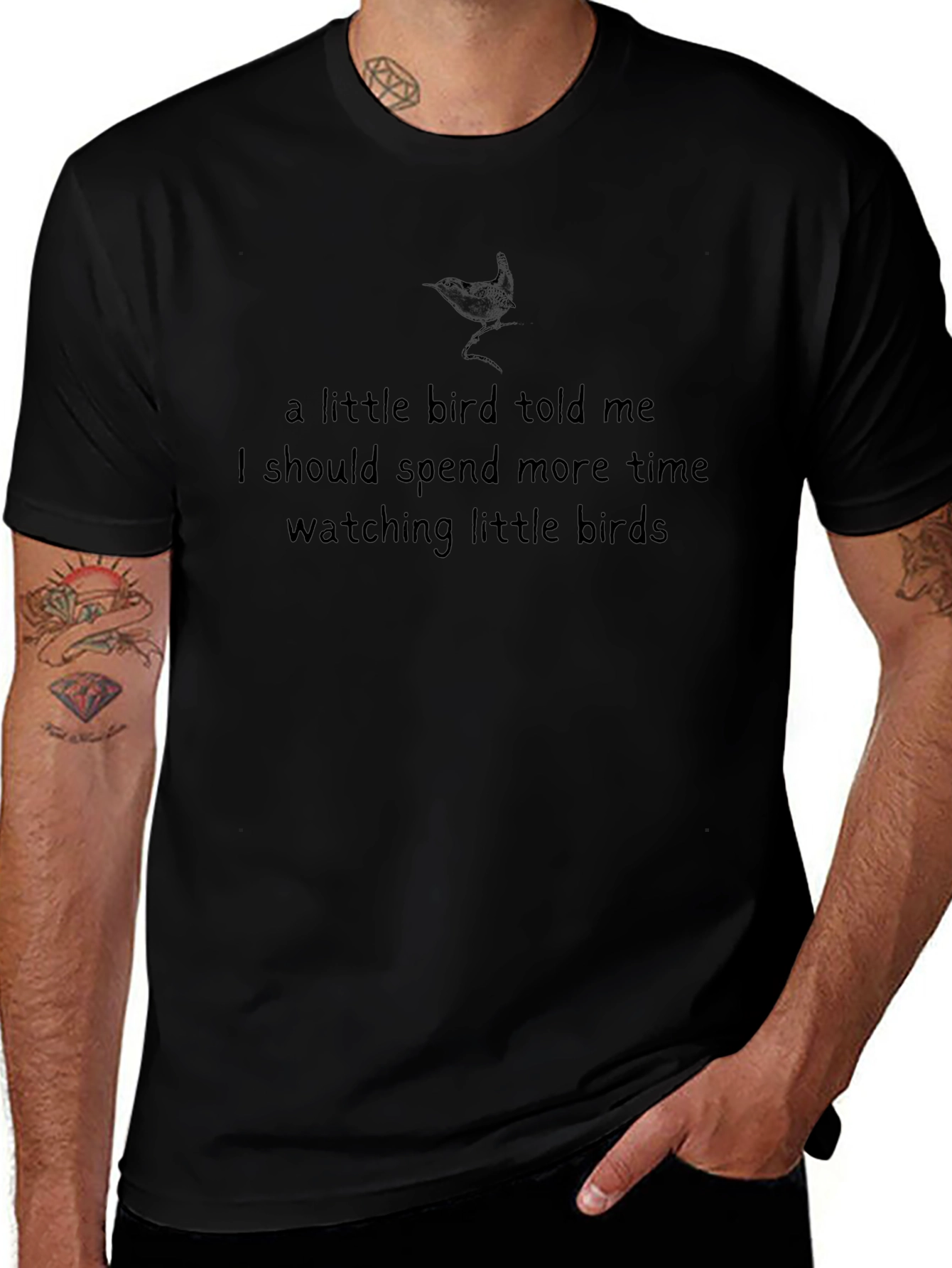 A Little Bird Told Me Graphic Tee