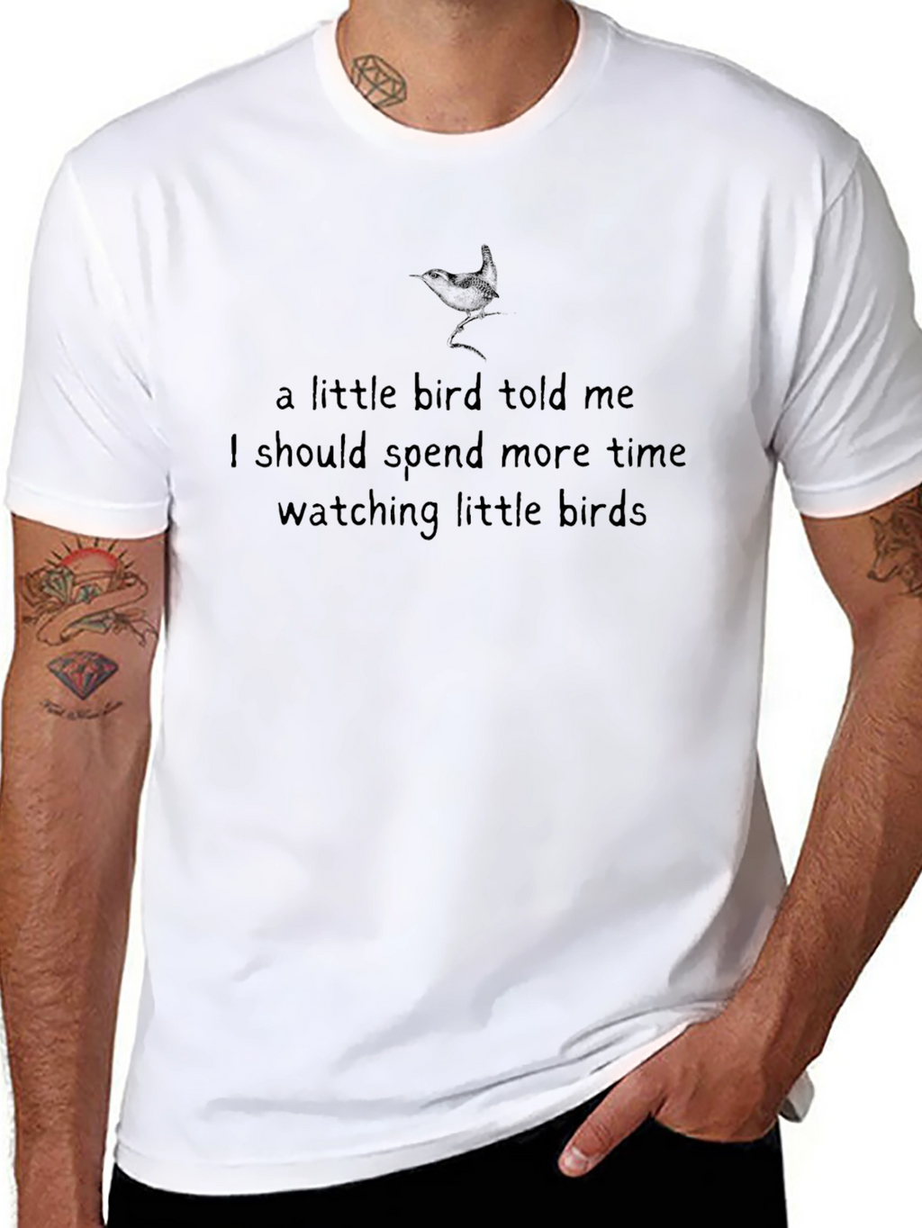 A Little Bird Told Me Graphic Tee