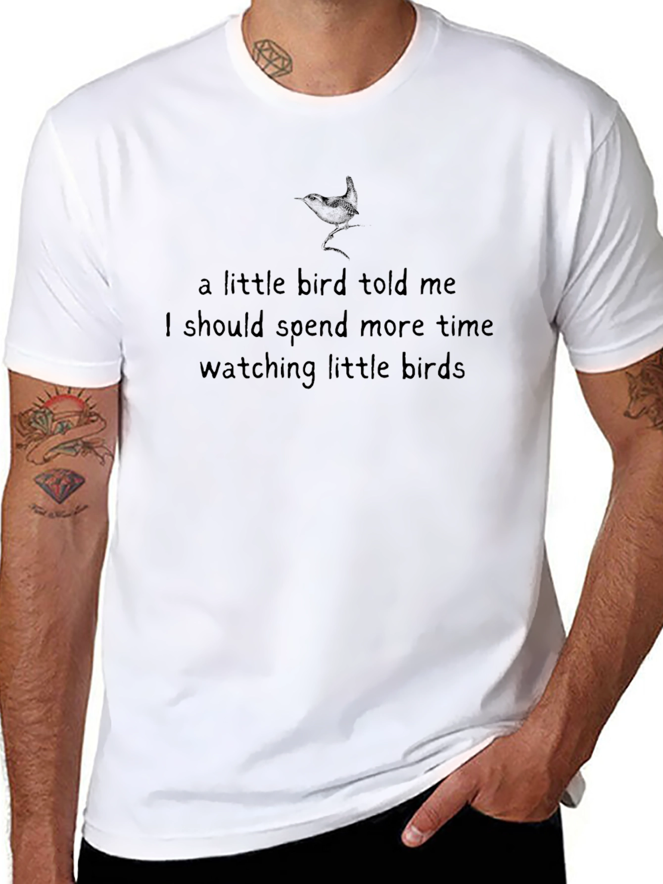 A Little Bird Told Me Graphic Tee