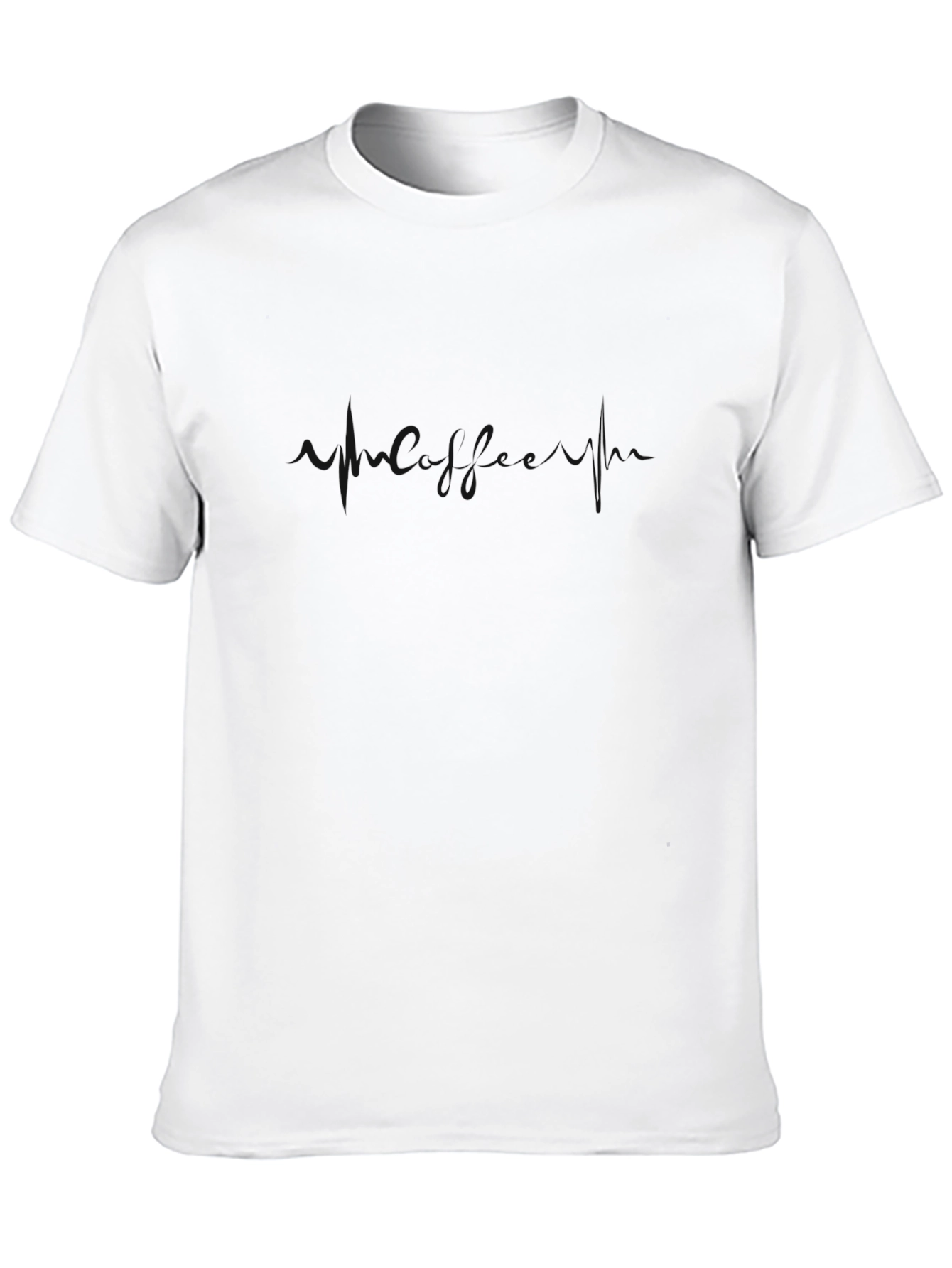 Mens Solid Black Classic Fit T-Shirt