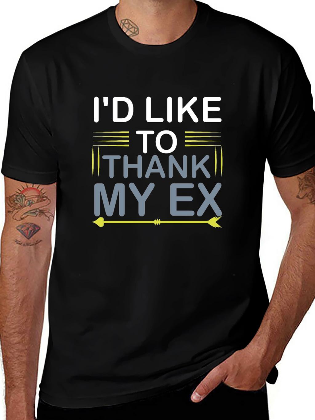Funny Thank My Ex T-Shirt