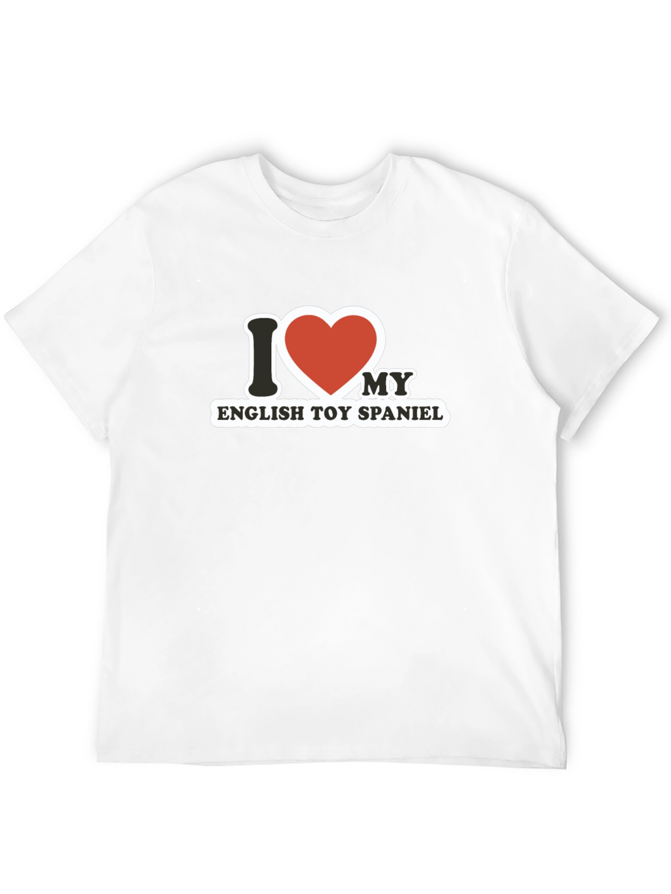I Love My English Toy Spaniel T-Shirt