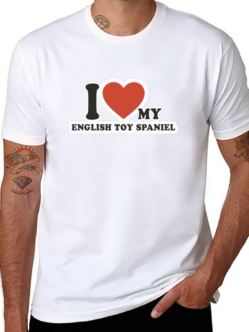 I Love My English Toy Spaniel T-Shirt