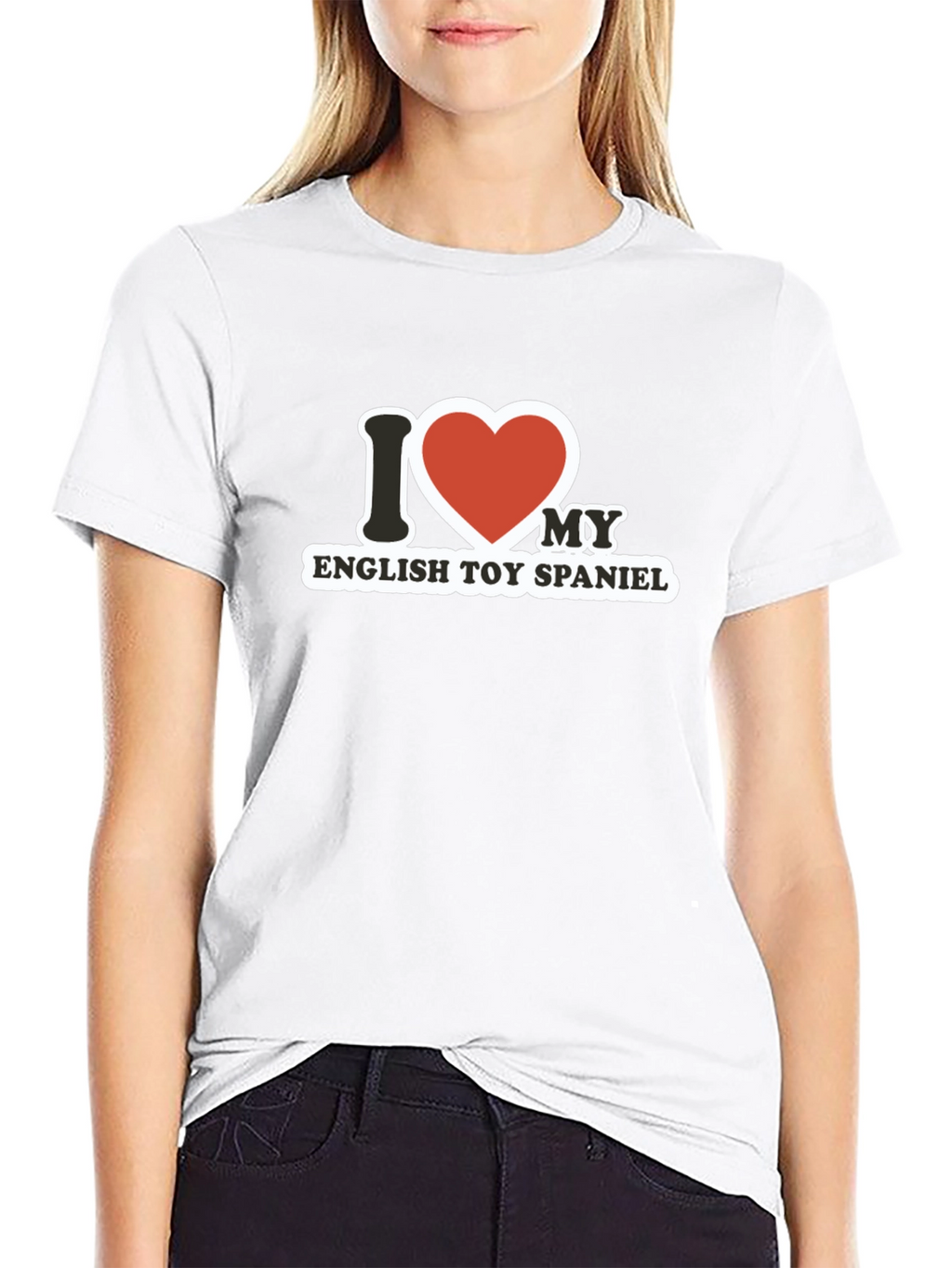 I Love My English Toy Spaniel T-Shirt