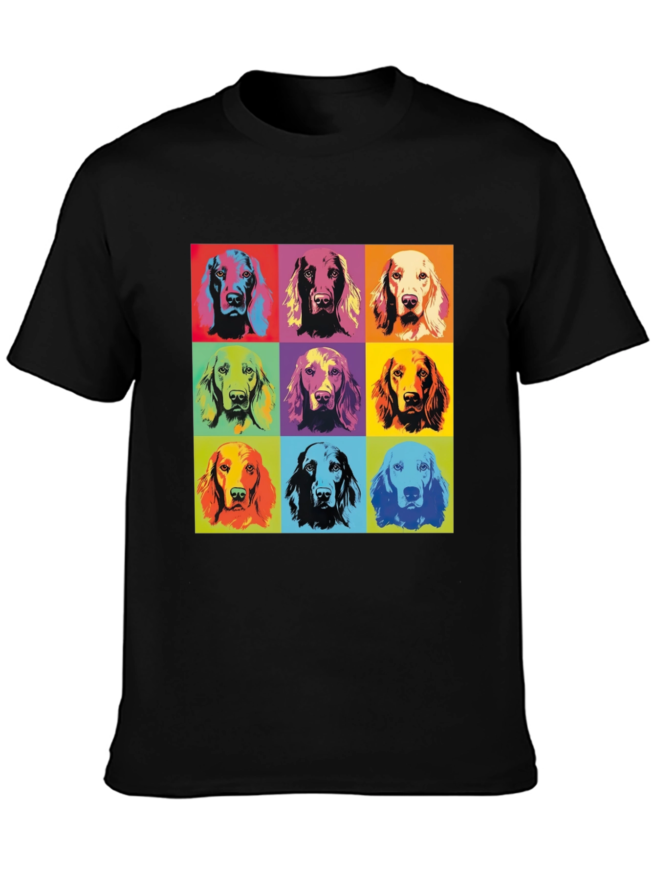 Pop Art Dog Breed T-Shirt - Unique Graphic Tee