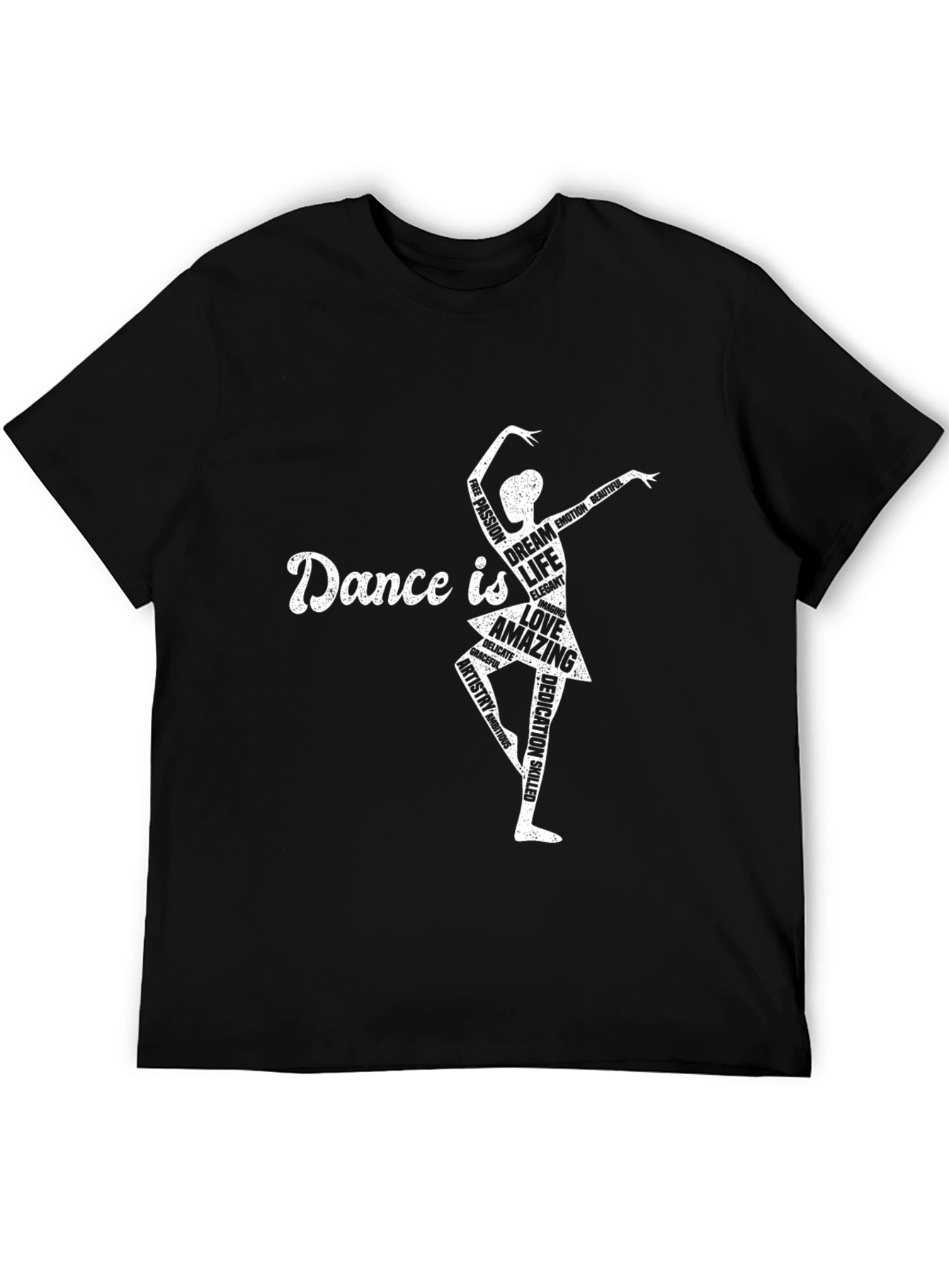 Dance Is Love - Unique Ballerina T-Shirt