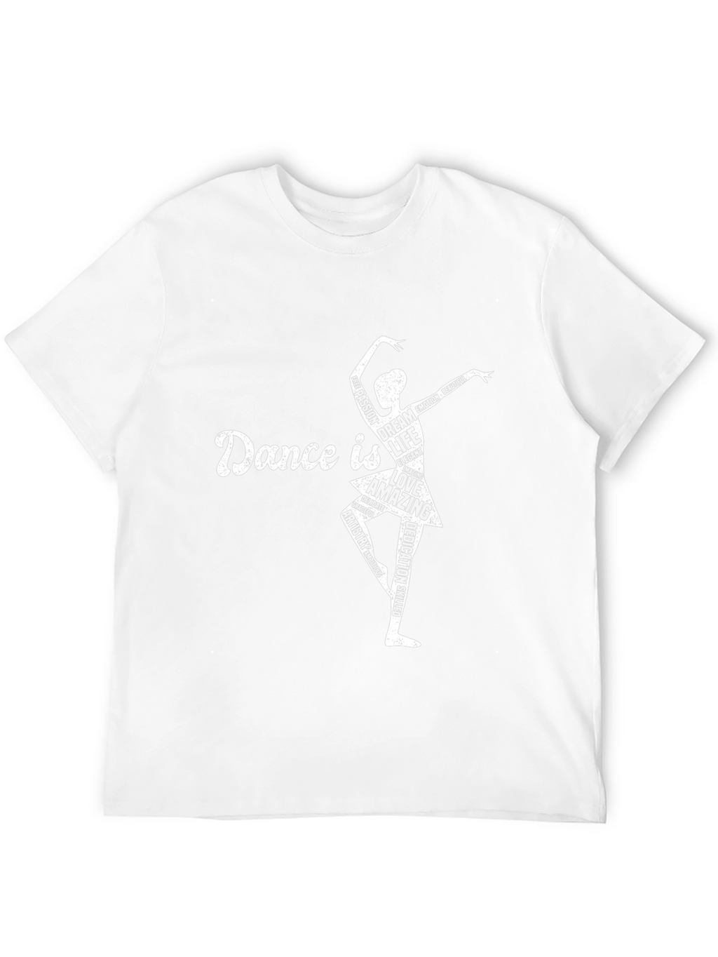 Dance Is Love - Unique Ballerina T-Shirt