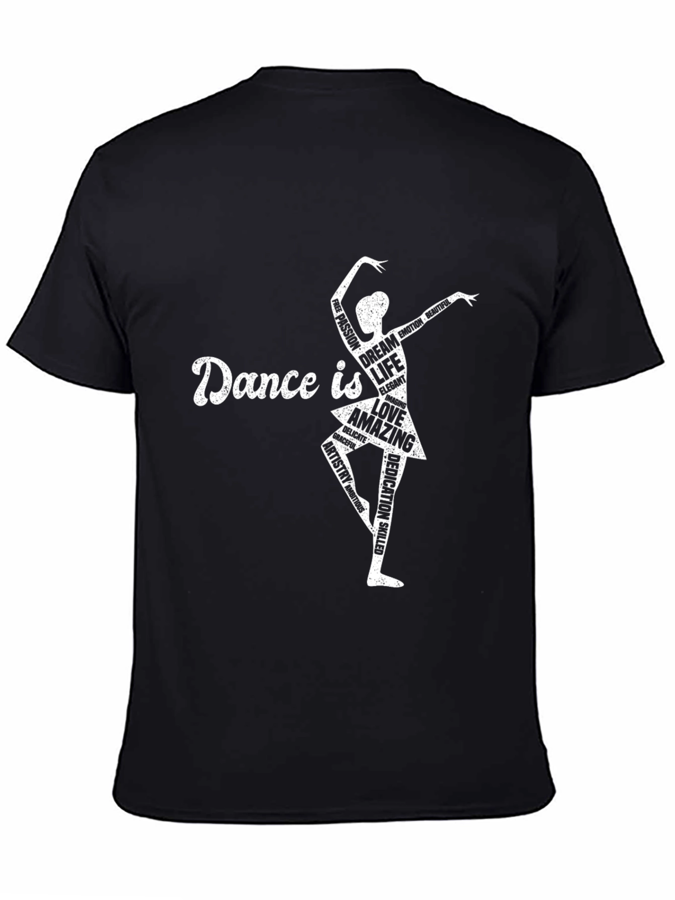 Dance Is Love - Unique Ballerina T-Shirt
