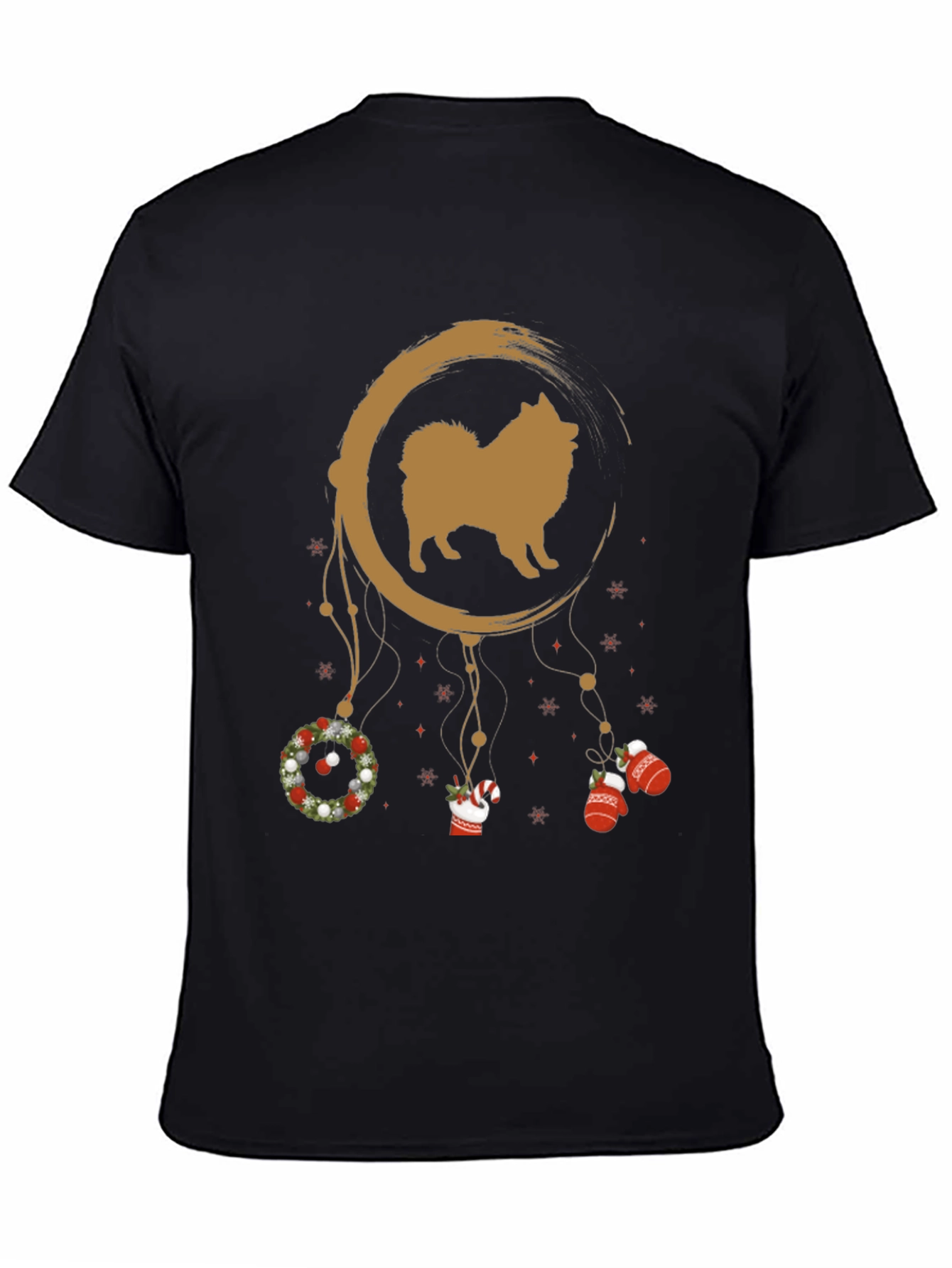 Christmas Dog Dreamcatcher T-Shirt