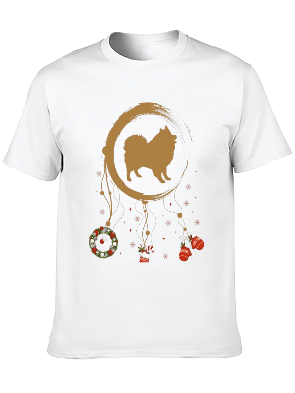 Christmas Dog Dreamcatcher T-Shirt